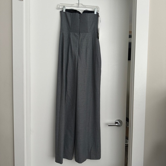 Wilfred Endless Jumpsuit in Grey Pinstripe Sz6 - Picture 8 of 9